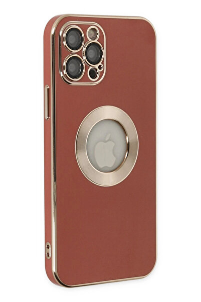 NewFace حافظة OZLSTOR لهاتف iPhone 12 Pro Max من السيليكون (110347) - أحمر