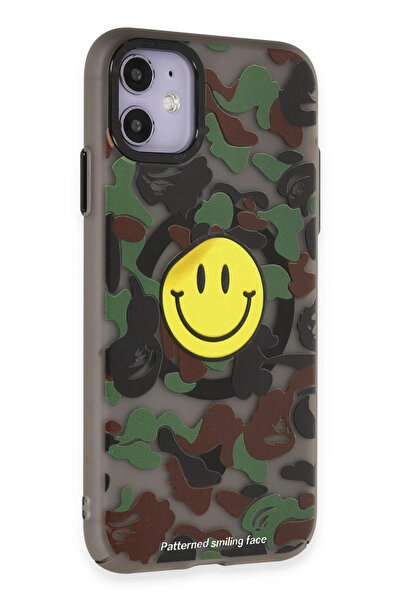 NewFace 1612925747 غطاء آيفون 11 أبولو مغناطيسي بنمط مميز - أسود أبولو (15252...