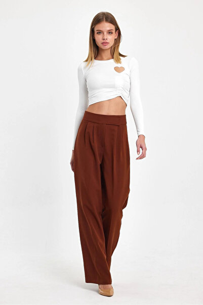 SKYMOOD High Waist Velcro Palozzo Pants New Season