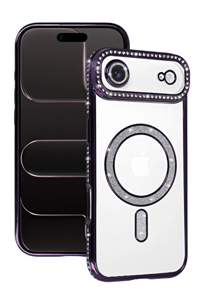 NewFace 1615240747 حافظة أبل آيفون 17 إير جوك سيملي ماجنيتيسيف - (104052) بنف...