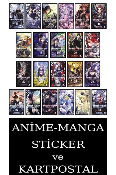 Kurukafa Yayınevi Seraph of the End 11-32 Manga Seti (22 KİTAP) / Anime-Manga...