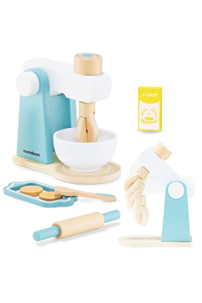 mamabrum Mixer din lemn cu accesorii