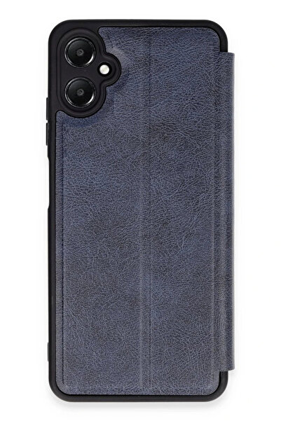 NewFace غطاء حماية قابل للطي لهاتف سامسونج جالاكسي A05 (123500) - أزرق داكن