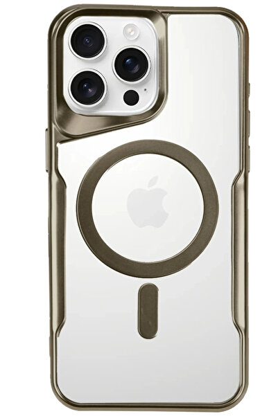 NewFace غطاء حماية OZLSTOR لهاتف آيفون 16 برو متوافق مع ماج سيف من السيليكون ...