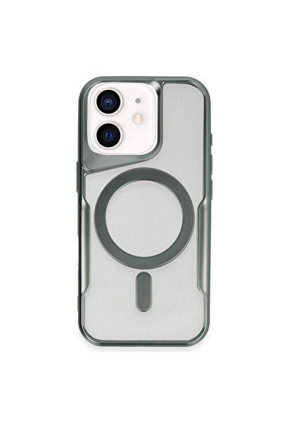 NewFace غطاء سيليكون ماج سيف لهاتف آيفون 11 من أوزلستور (105550) - أخضر