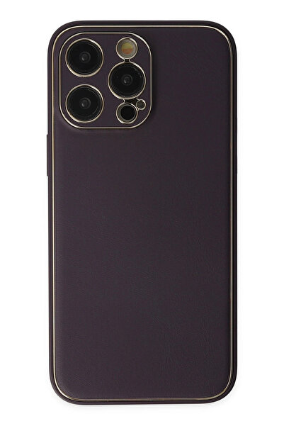 NewFace 1615748747 غطاء حماية لهاتف آيفون 13 برو من جلد الكوكو والسيليكون - (...