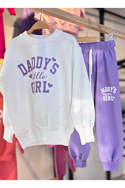 ciklet kids طقم ملابس علوية وسفلية من القماش موسمي للفتيات