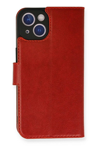 NewFace حافظة OZLSTOR لهاتف iPhone 14 Trend S Plus (82710) - أحمر