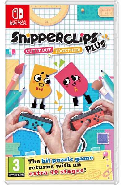 Nintendo Snipper Clips Plus: قصها معًا! (نينتندو سويتش)