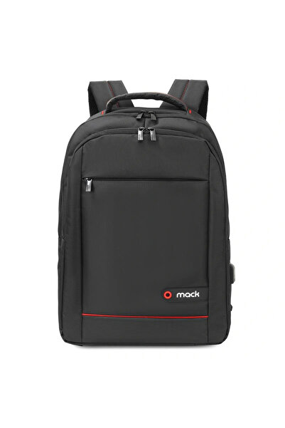 Mack Mcc-007 17.3" Offıce Usb Girişli Notebook Sırt Çantası Siyah