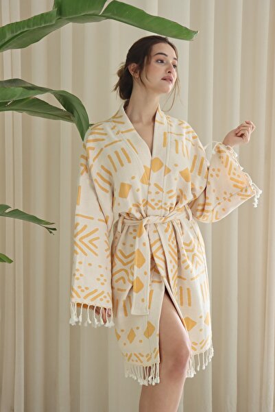 CAKKATEX Organic Cotton Woven Design Beach Wear | Kaftan | Kimono | Desing Ca...