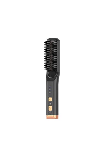 Green Lion Cordless Beard & Hair Straightening Comb with Fast Heating & 3D Teeth