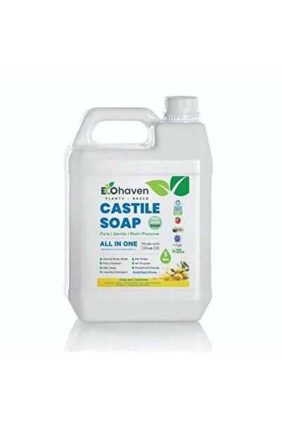 Ecohaven Organic, Pure Castile Liquid Soap - 100% Natural, Made with Organic Oils, 18-in-1 Uses