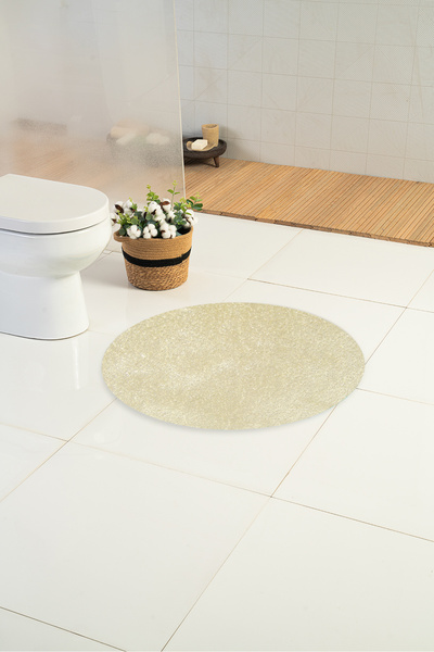 Moda Dekor Pırlanta 80x80cm Banyo Paspası - Halı