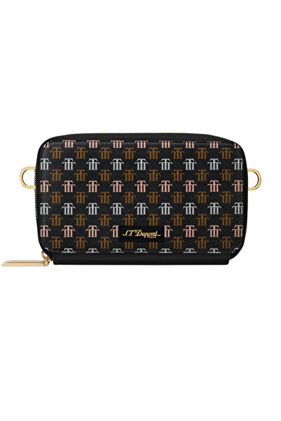 S.T. Dupont Trinidad Çapraz Askılı Deri Puro Taşıma Çantası 183204