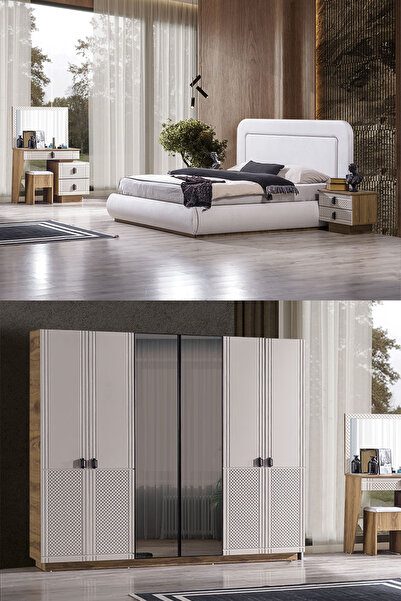 Eymense Luna 6 Kapaklı Yatak Odası Takımı