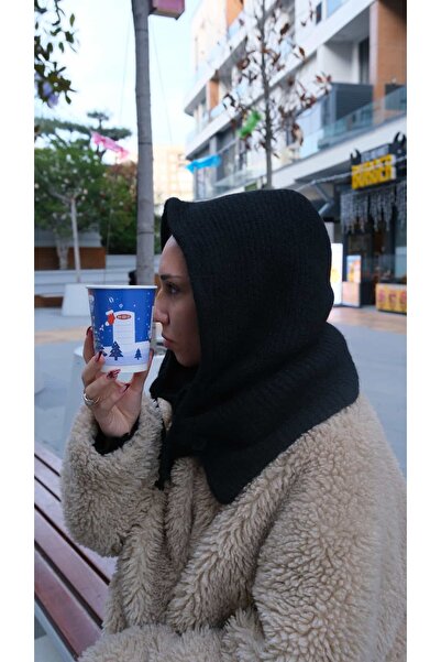 Jerie Düğmeli Yumuşak Doku Balaklava