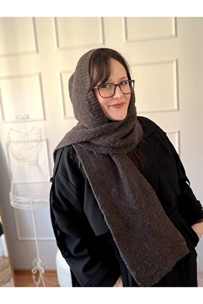 CHARMLUCKY Eșarfă cu glugă - o singură bucată