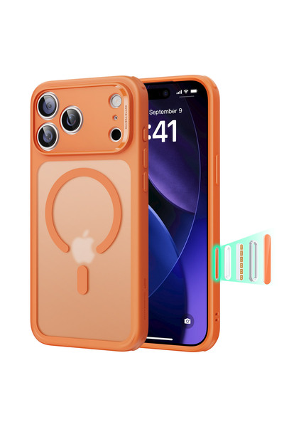 ESR حافظة هجينة مغناطيسية متوافقة مع آيفون 17 برو مع تحكم في الكاميرا