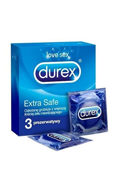 Durex Condom Set, Durex, Extra Safe, Dermatologically Tested, Safe For Skin