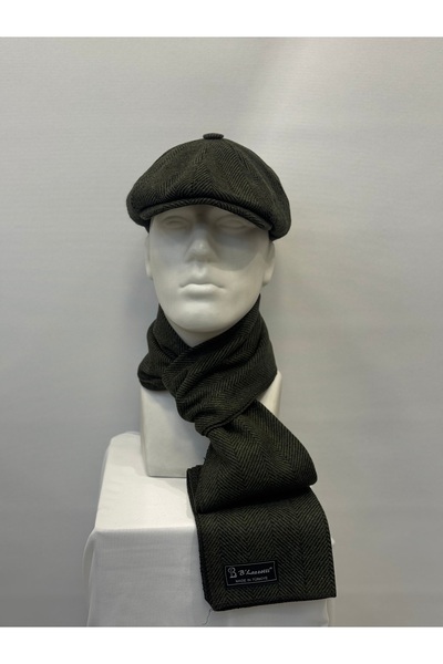 B'lazzotti Men's Hat & Scarf Set