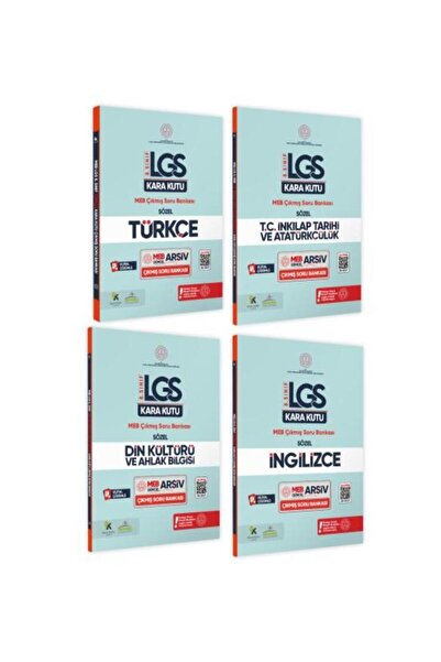 İnformal Yayınları 8.Sınıf LGSnin Kara Kutusu SÖZEL PAKET Tamamı Çözümlü Soru...
