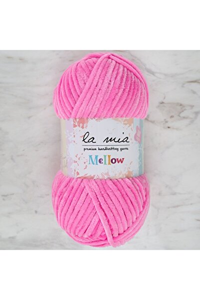 N&M STORE بيوماك ®   خيط حياكة يدوي من لا ميا ميلو باللون الوردي الداكن - 948...