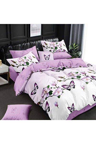 OEM Bed linen with elastic 180x200 for double bed 2 people Dreamelle, 6 pieces, Finet, DREAM-0115