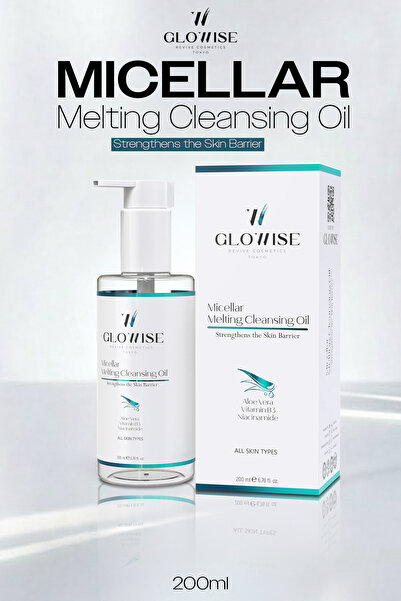 GLOWISE Micellar Yüz Temizleme Yağı 200 ml