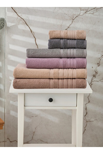 Inrest Home Hotel Towels Plain Multi Color, 100% Cotton, Size 70×140 cm – INREST