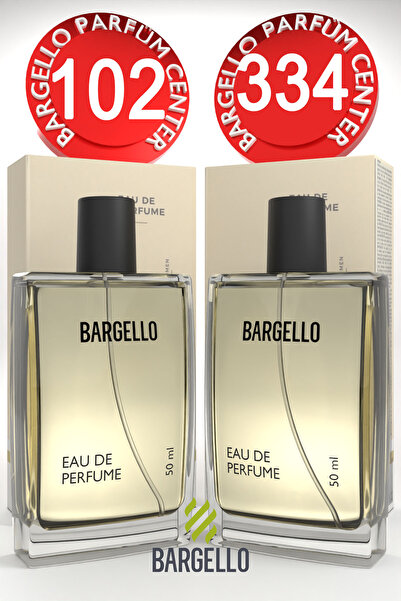 Bargello 102 Kadın Parfüm Oriental 50 ML EDP + 334 Kadın Parfüm Floral 50 ML EDP