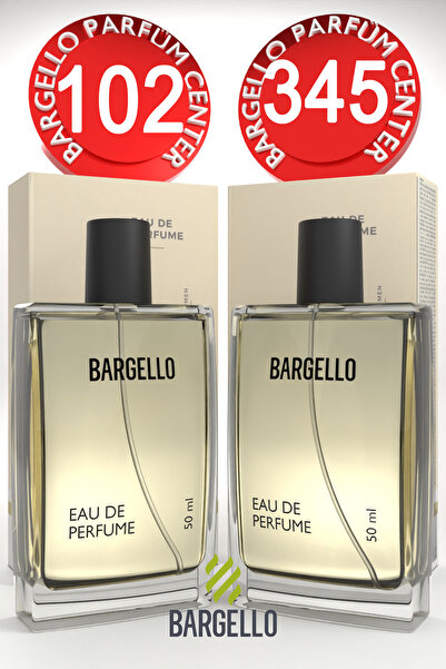 Bargello 102 Kadın Parfüm Oriental 50 ML EDP + 345 Kadın Parfüm Floral 50 ML EDP