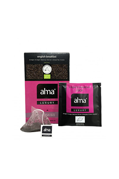 Alma Teas black tea 20 bags, Alma Teas, English Breakfast, 40 g