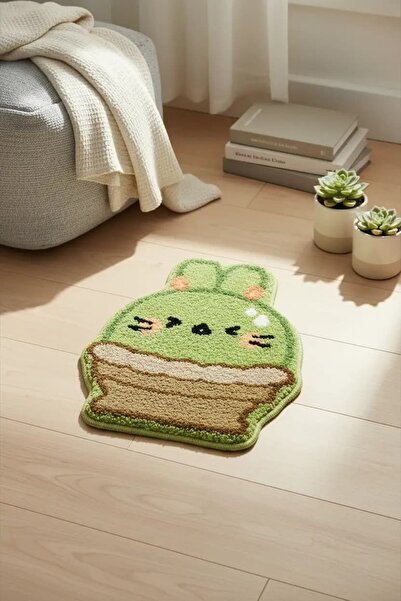 Miniso Twinkle Fair Klasik Koleksiyonu Peluş Küçük Halı (Sukkulent)