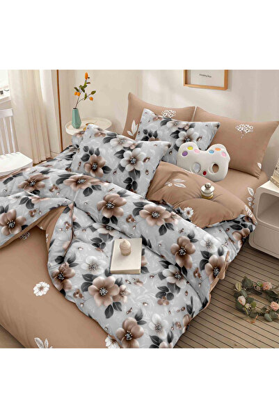 OEM Bed linen with elastic 180x200 for double bed 2 people Dreamelle, 6 pieces, Finet, DREAM-0112