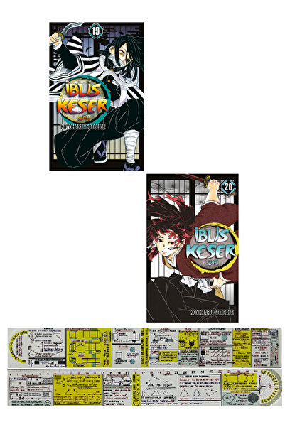 Gerekli Şeyler Yayıncılık İblis Keser 19-20. Ciltler Manga Seti + Özel Cetvel