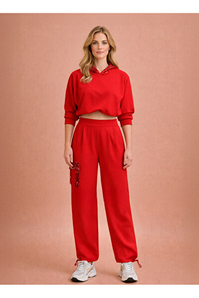 JAVERA Payet Detaylı Eşofman Takımı