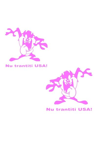 Oracal Set of two stickers taxi, uber, bolt, don't slam the door, 15cm each, ...