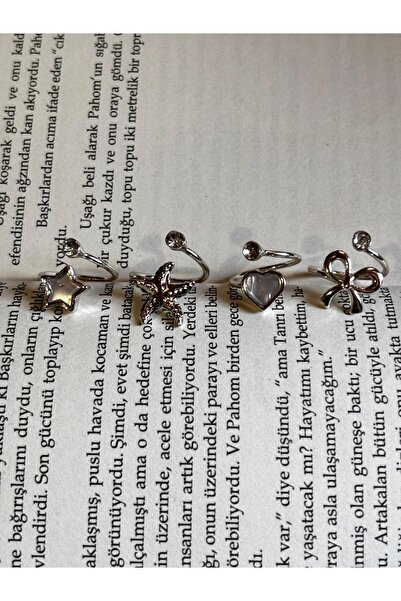 bijoux uniques مجموعة خواتم نسائية قابلة للتعديل مكونة من 4 قطع مع تصميمات ال...