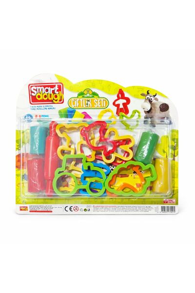 Smart Dough مجموعة صلصال اللعب - المزرعة