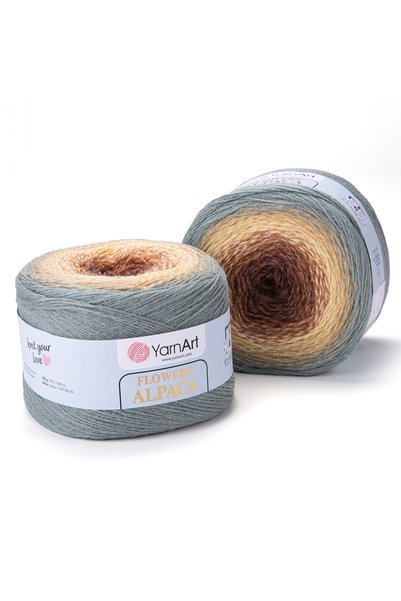 Atölye MaDe Yarnart Flowers Alpaca -416- Tek Yumak - %20Alpaca %80Acrylic 250...