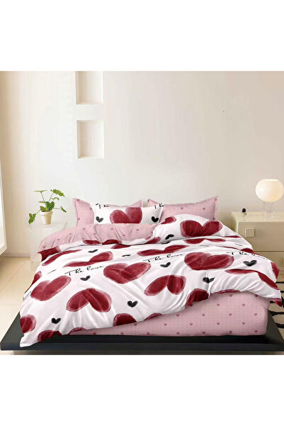 OEM Bed linen with elastic 180x200 for double bed 2 people Dreamelle, 6 pieces, Finet, DREAM-0137