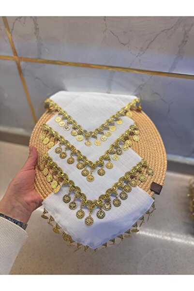 Şehrazat Giyim Kahve yanı sunum mendili 6 adet