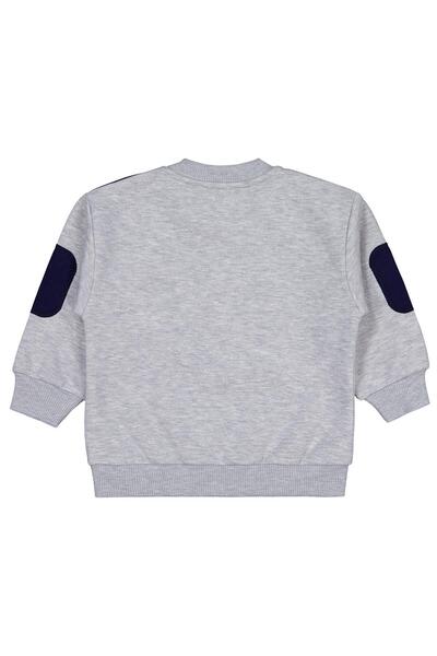 Civil Boys Camp Printed 2-5 Years Old Sweatshirt - Gray 5-6 Years Old