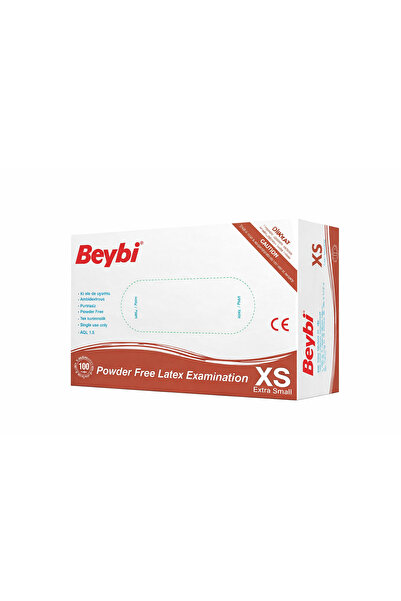 Beybi PUDRASIZ LATEKS XSMALL 100'LÜ PAKETX20PAKET(1 KOLİ)