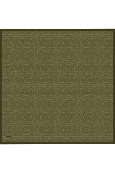 Aker Χακί Μεταξωτό Κασκόλ Τουίλ