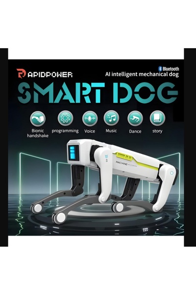 Genel Markalar Akıllı Robot Köpek Uygulama Kontrollü ve Uzaktan Kumandalı Şar...