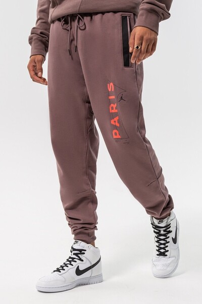 Nike Ανδρικό παντελόνι Jordan Paris Saint Germain French Terry καφέ
