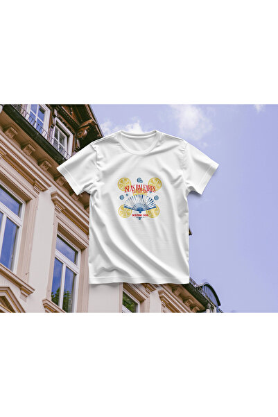 Deniz Kabuğu 1 Baskılı Oversize T-Shirt Unisex %100 Pamuk