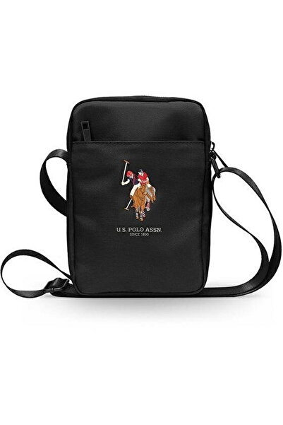 U.S. Polo Assn. U.S. Polo Assn Embroidery Collection 8" Notebook/Tablet Bag Black